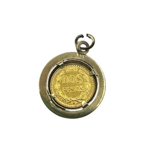 1945 8K Yellow Gold Dos Pesos 90% Gold Coin