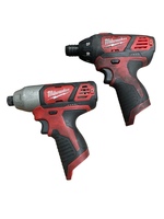 Milwaukee 2462-20, 2401-20 Impact And Screwdriver (Tools Only) 