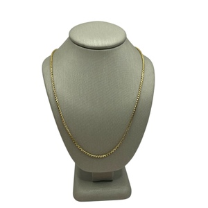 14K Yellow Gold Rounded Box Chain