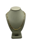  14K Tri-tone Figaro Chain 