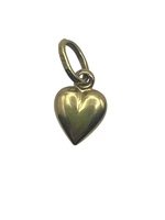  14K Yellow Gold Heart Charm 