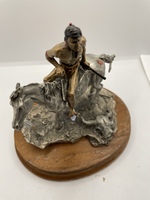 VIGIL CHILMARK PEWTER SCULPTURE