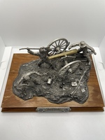 PARSONS' BATTERY CHILMARK PEWTER SCULPTURE