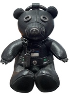 STAR WARS x COACH Limited Darth Vader Bear Bag Charm Leather Black Key Ring