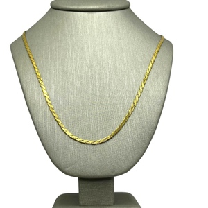  14K Yellow Gold Woven Chain 