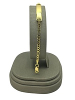 NEW 14K YG Figaro Baby ID Bracelet 5" 2.4grams