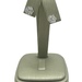New 14K White Gold & Lab 1cttw Diamond Cluster Stud Earrings