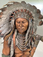 C.A.Pardell EMINENT CROW Mixed Media Sculpture