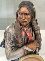 C.A.Pardell "Defiant Comanche" ~Quanah Parker~ Mixed Media Sculpture "AP/950"
