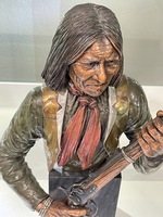 C.A.Pardell "Rebelious" ~Geronimo~ Chilmark Sculpture 426/950