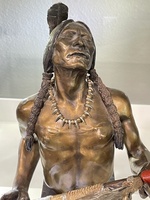 C.A.Pardell "Mystic Vision" Mixed Media Sculpture #368/950