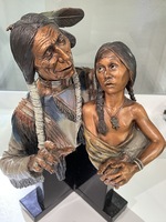C.A.Pardell "Our Past To Our Future" Mixed Media Sculpture 31/500