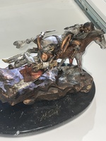 C.A.Pardell Unexpected Rescuer  Legends Mixed Media Sculpture 699/950