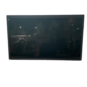 LG 27MD5KL-B UltraFine Display 5K Monitor With Crack On Frame With Stand 