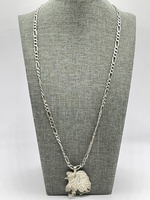  Sterling Silver Figaro Chain 24