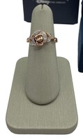 10K RG Disney Enchanted Beauty &The Beast Rose Ring