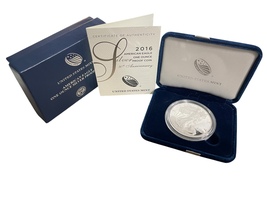 2016 American Silver Eagle Proof in box w/COA