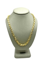  14K Yellow Gold Rope Chain
