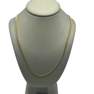  14K Yellow Gold Mini Curb Link Chain