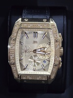 JBW Echelon 41mm 28 Diamonds Chronograph Watch
