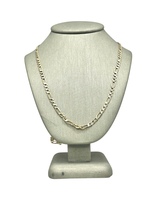  14K Two-tone Figaro Chain 