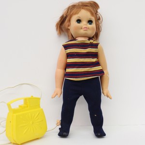 Vintage 1968 Palitoy Tippy Tumbles Doll Original Outfit With Battery Pack