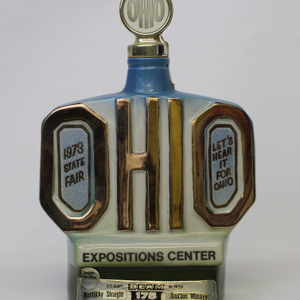 Whiskey container jim beam