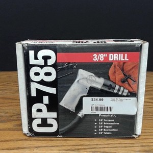 Chicago Pneumatic CP785 - Air Power Drill, 3/8 Inch 