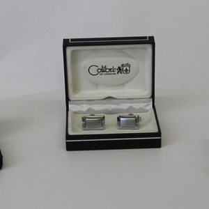 Lot of 3 Cufflinks in box Colibri 