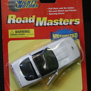 MAISTO POWER RACER RED CHEVY CORVETTE 1:38 SCALE 1996 PULL BACK & GO