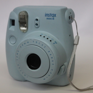 Fujifilm Instax Mini 8 Instant Film Camera Pale Blue 