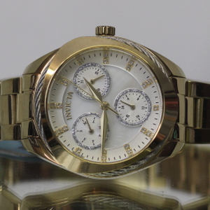 Invicta Women's Bolt Quartz Crystal White Dial Watch (model 31996)