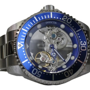 Invicta Men's 34446 Pro Diver Automatic Multifunction Blue Dial Watch