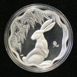 Royal Canadian Mint  Luna Lotus 2011 Year of the Rabbit