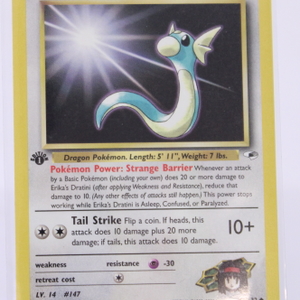 Erika's Dratini 042/132 Gym Heroes Regular Pokémon card tgc