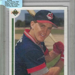 1991 Upper Deck Final Edition Jim Thome #17F PSA Sample