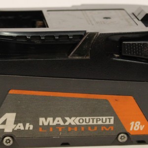 Ridgid 4.0Ah Lithium-Ion Battery R840040 MAX Output 18V Battery