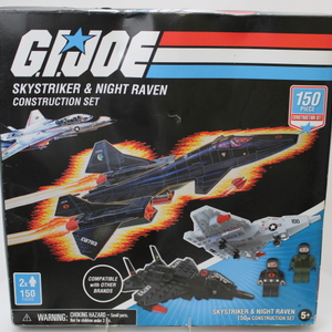 Hasbro G.I. Joe Skystriker & Night Raven Lego Construction Set