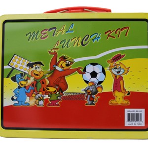 Yogi Bear & Other Hanna Barbara Cartoons Metal Lunch Kit 