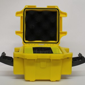 Invicta Weatherproof yellow watch case