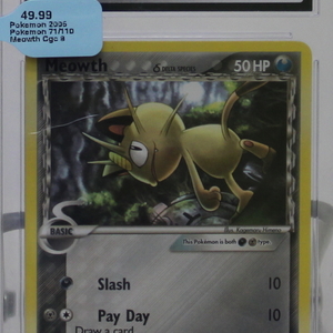 2006 Pokemon 71/110 Meowth CGC 9