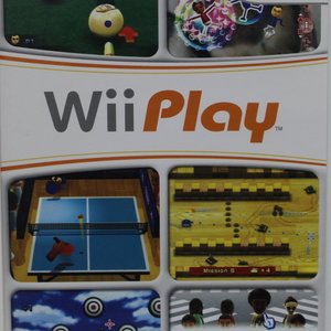 Nintendo Wii Play in case with manual