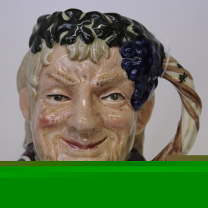 Vintage Royal Doulton Toby Jug Bacchus 6499 Limited Edition 7 1/2" Tall