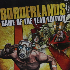 Borderlands Game of the Year edition 360 w/case and manual 