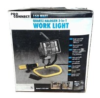 Work Light Pro Connect 150w Quartz Halogen 3 in 1 