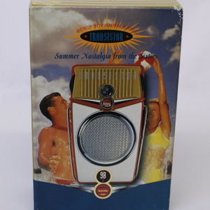 Beach Boy Transistor AM/FM Radio 1960's Style Summer Nostalgia