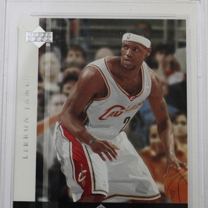 2004 Upper Deck Rivals #11 Lebron James card PSA Mint 9