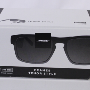 Bose Frames Tenor Rectangular Bluetooth Audio Sunglasses - Black