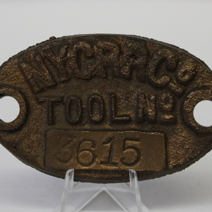 NYCRRCo Brass Plate