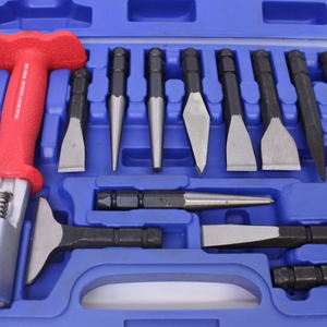 Quick Change Punch and Chisel Set CR-MO